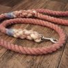 Big Dog Rope Lead - Raspberry Ripple